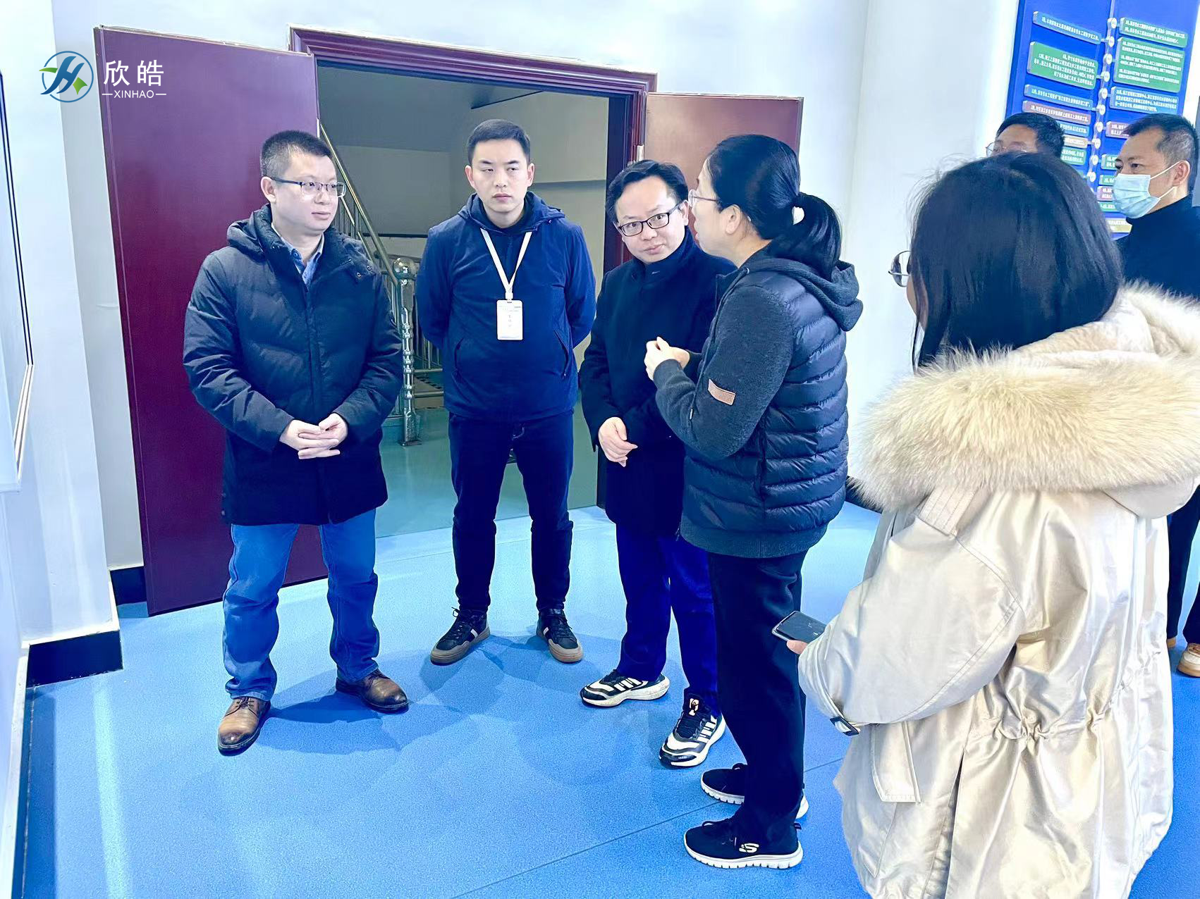 聚焦欣皓丨水利部及浙江省水利廳多位領導考察我司蕭山樞紐及八堡泵站監測項目