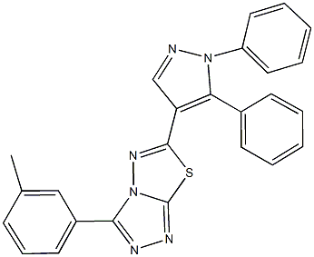 1,5 diphenyl 1h pyrazol methylphenyl triazolo thiadiazole 957480 76 的供應商,生產(chǎn)企業(yè),生產(chǎn)廠家