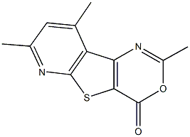2,7,9 trimethyl 4h pyrido thieno oxazin one 58327 87